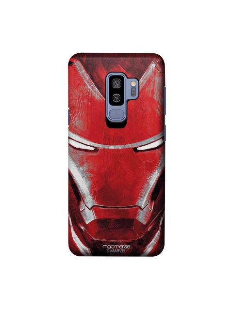 

macmerise Red Marvel Comics Charcoal Art Iron Man Samsung Galaxy S9 Plus Back Case