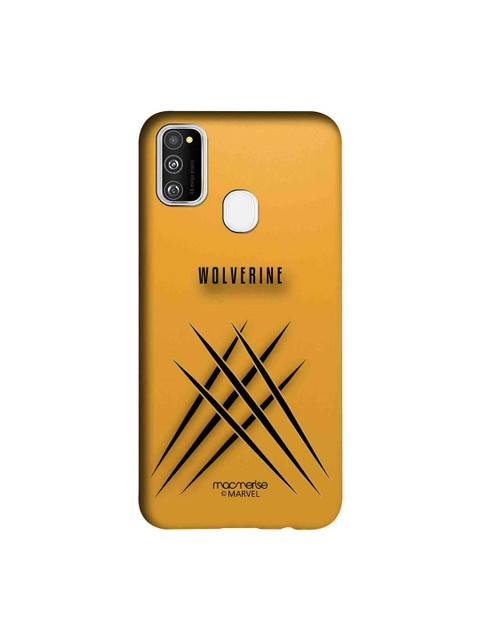 

macmerise Yellow & Black Marvel Comics Minimalistic Wolverine Samsung Galaxy M30S Back Case