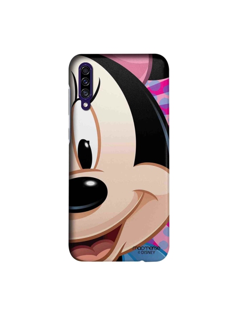 

macmerise Beige & Black Disney Zoom Up Minnie Sublime Samsung Galaxy A30S Back Case