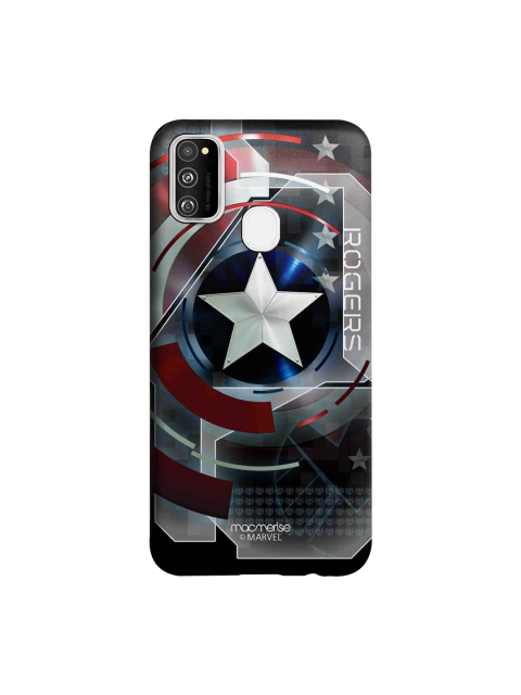 

macmerise Grey & Red Marvel Comics Captain America Rogers Sublime Samsung Galaxy M30S Back Case