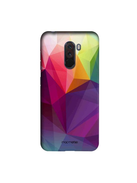 

macmerise Purple & Pink Crystal Art Xiaomi Poco F1 Back Case