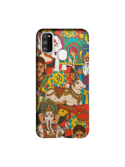 

macmerise Multicoloured Namaste India Sublime Samsung Galaxy M30S Back Case, Multi