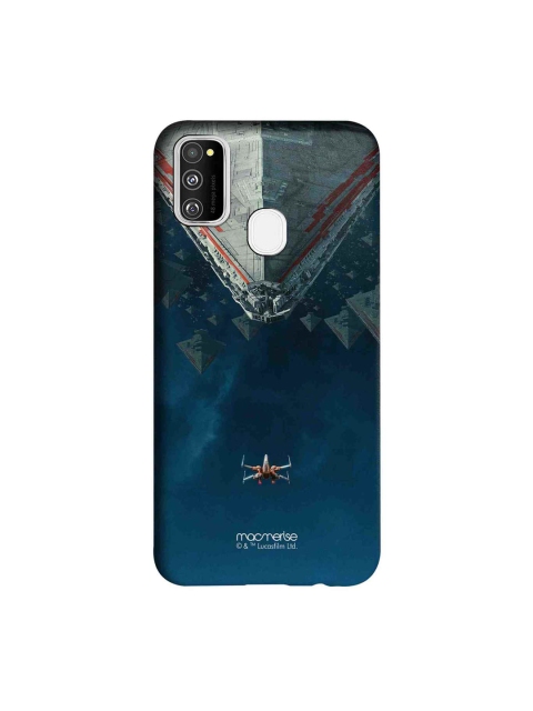 

macmerise Blue & Grey Star Wars Poe's XWing Fighter Sublime Samsung Galaxy M30S Back Case