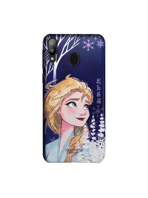 

macmerise Blue & Yellow Disney Strong Elsa Sublime Samsung Galaxy M20 Back Case