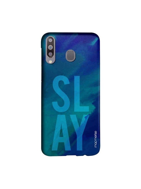 

macmerise Green Slay Sublime Samsung Galaxy M30 Back Case, Blue