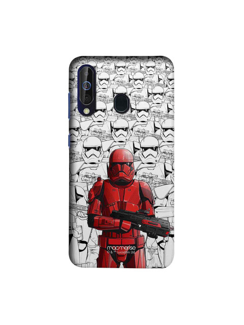 

macmerise White & Red Star Wars Sith Troopers Samsung Galaxy A60 Back Case
