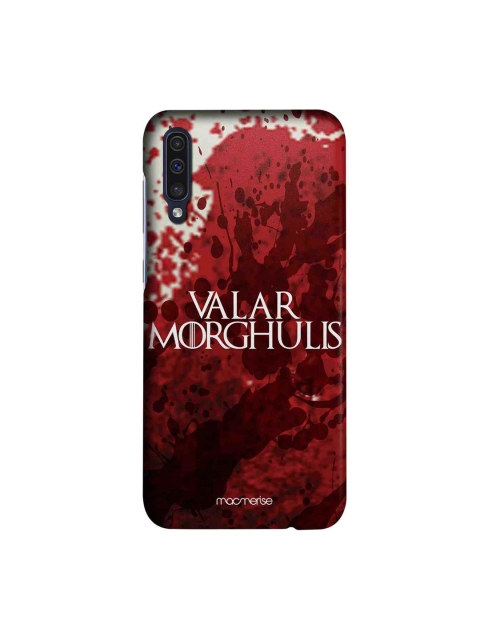 

macmerise Red & White Valar Morghulis Sublime Samsung Galaxy A50 Back Case