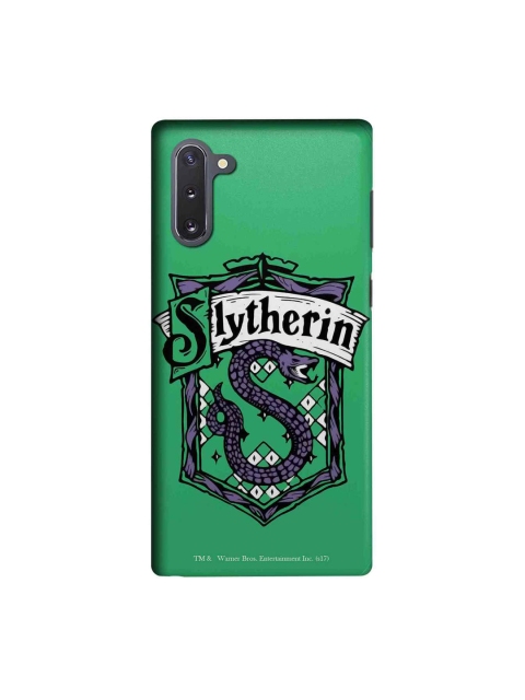 

macmerise Green & Grey Harry Potter Crest Slytherin Sublime Samsung Note 10 Back Case