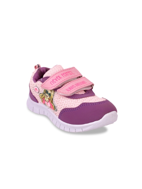 

Kidsville Pink Color Barbie Printed Shoes for Girls