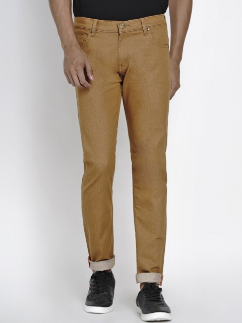 

Dais Men Brown Slim Fit Mid-Rise Clean Look Stretchable Jeans