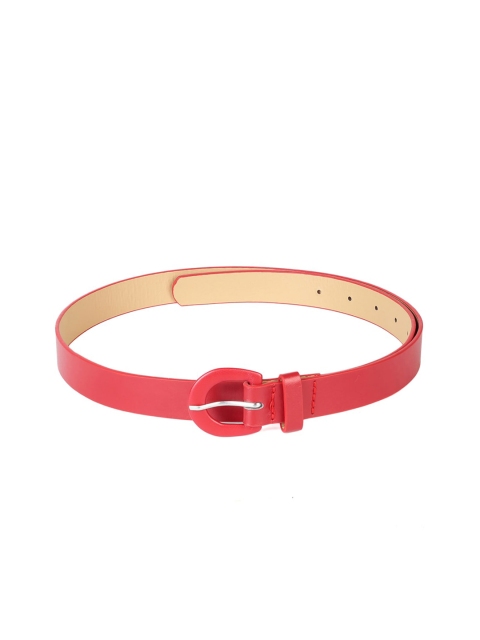 CRUSSET Women Red Solid Belt