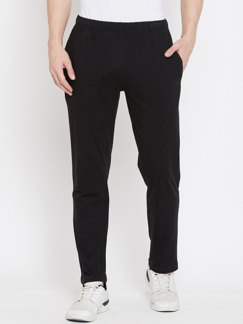 

Hypernation Men Black Solid Pyjama