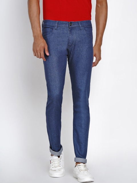 

Dais Men Blue Skinny Fit Mid-Rise Clean Look Stretchable Jeans