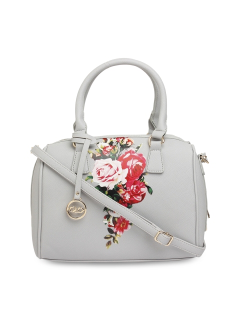 

Globus Grey Melange & Red Solid Handheld Bag