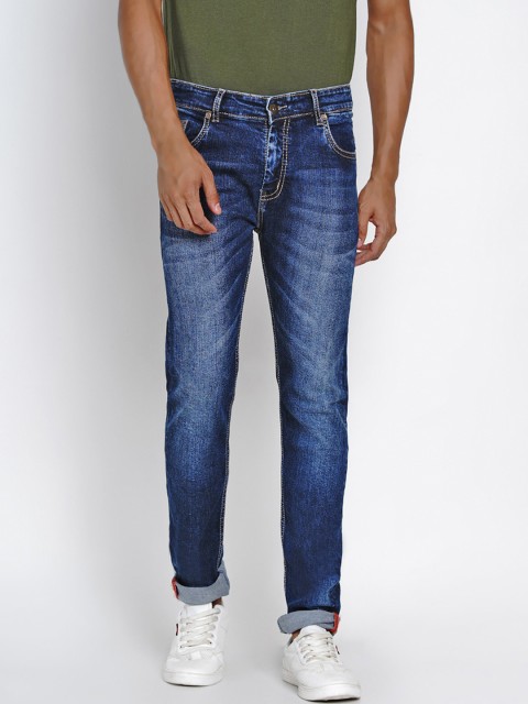 

Dais Men Blue Slim Fit Mid-Rise Clean Look Stretchable Jeans