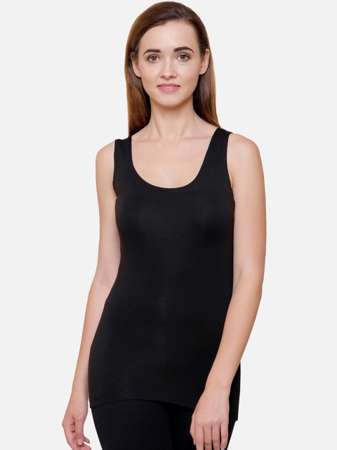 

Ayaki Women Black Solid Thermal Top