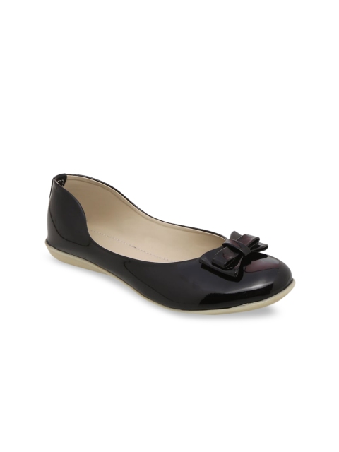 

Chipbeys Girls Black Solid Ballerinas