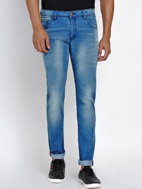 

Dais Men Blue Slim Fit Mid-Rise Clean Look Stretchable Jeans