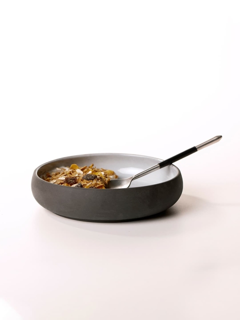 

ellementry Grey Solid Ceramic Bowl