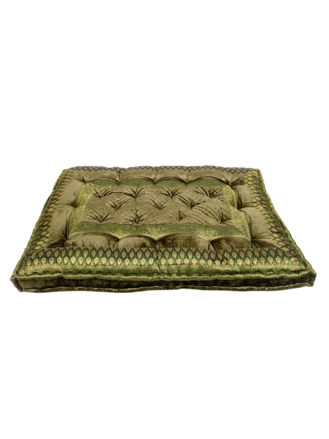 

Tistabene Olive Green Rectangular Floor Cushion