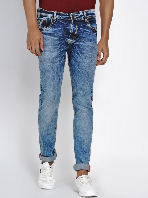 

Dais Men Blue Slim Fit Mid-Rise Clean Look Stretchable Jeans