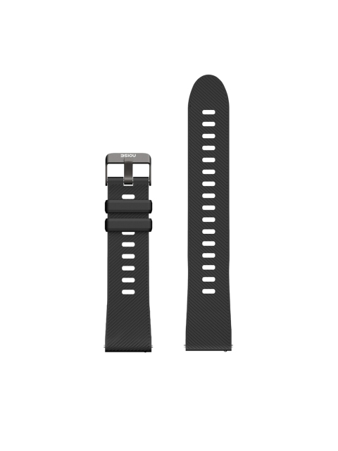

NOISE Adults Black NoiseFit Endure Smartwatch Silicone Strap
