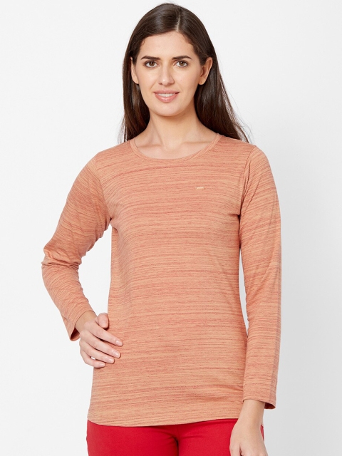 

Juliet Women Peach-Coloured Printed Lounge T-Shirt