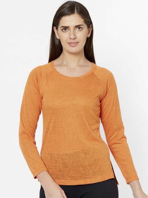 

Juliet Women Orange Solid Lounge T-Shirt
