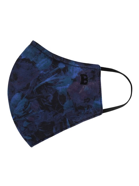 

Bene Kleed Unisex Navy Blue Printed Reusable Outdoor Fashion Mask