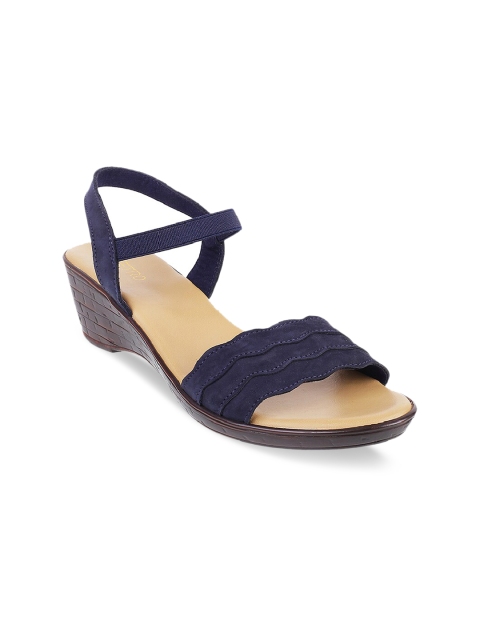 

Metro Women Blue Solid Heels