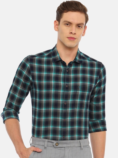 

Classic Polo Men Multicoloured Slim Fit Checked Semiformal Shirt, Multi