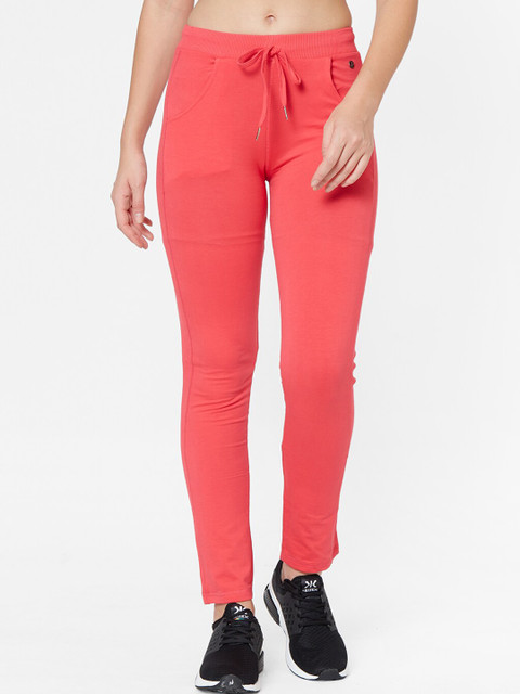 

Juliet Women Pink Solid Sports Active Wear Track Pants