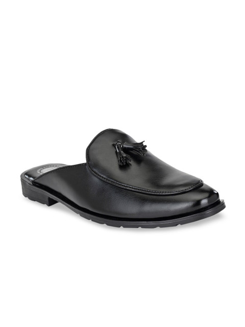 

Fentacia Men Black Solid Mules