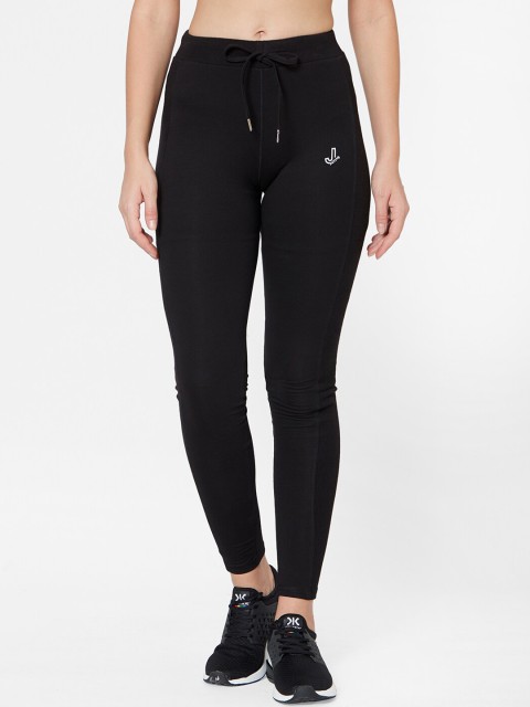 

Juliet Women Black Solid Sports Active Wear Slim Fit Track Pants