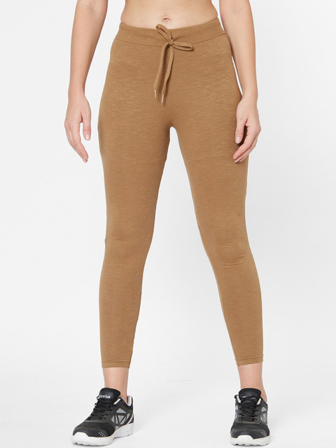 

Juliet Women Beige Solid Sports Active Wear Track Pants