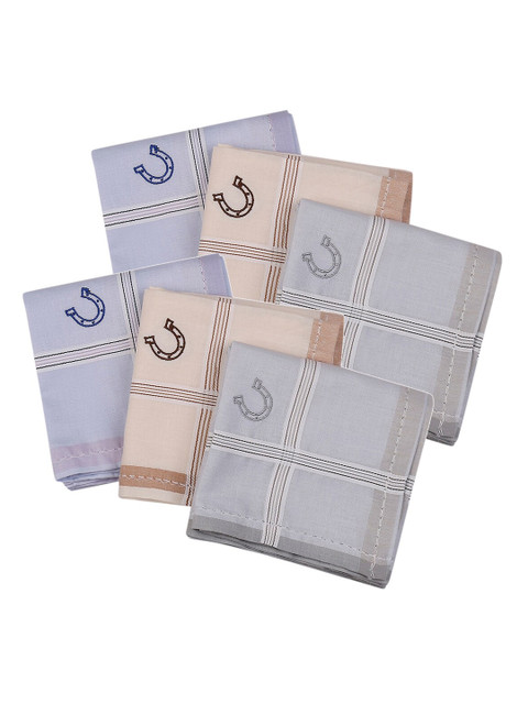 

Blacksmith Men Pack of 6 Handkerchief Gift Set, Blue