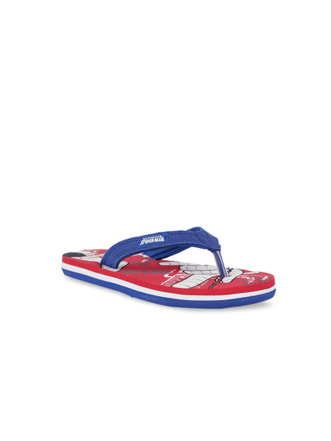 

Disney Boys Blue & Red Spider Man Printed Thong Flip-Flops