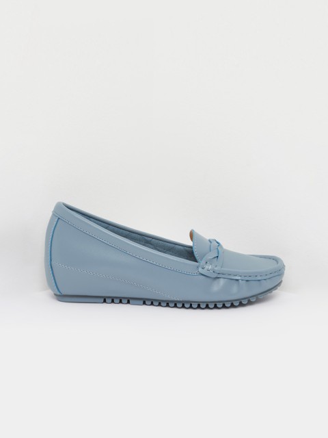 

shoexpress Women Blue Braid Detail Pumps
