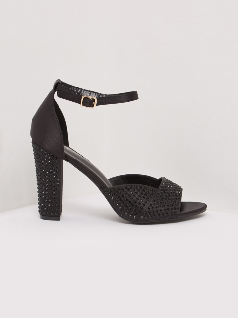

shoexpress Women Black Embellished Sandals