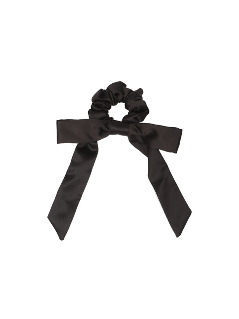 

FOREVER 21 Black Solid Ponytail Holder
