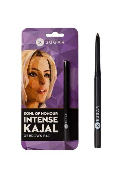 

SUGAR Kohl Of Honour Intense Kajal Aqua Brown Bag (Chocolate Brown) 02 - 0.25 g