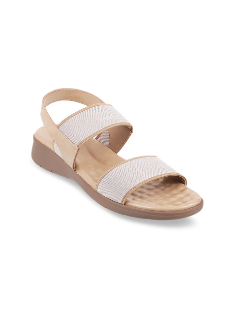 

Mochi Women Beige & White Colourblocked Heels