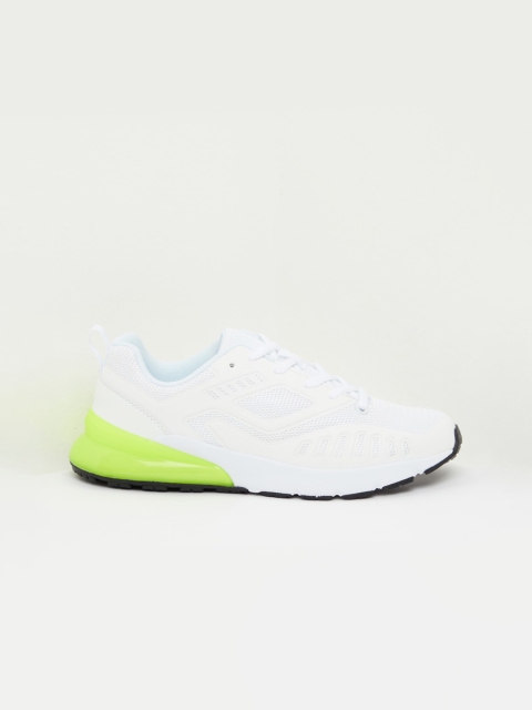 

shoexpress Women White Textile Running Shoes