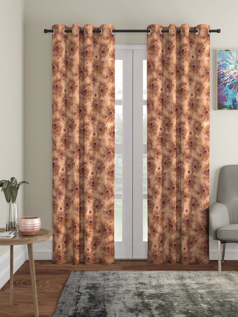 

KLOTTHE Multicoloured Set of 2 Door Curtains, Multi