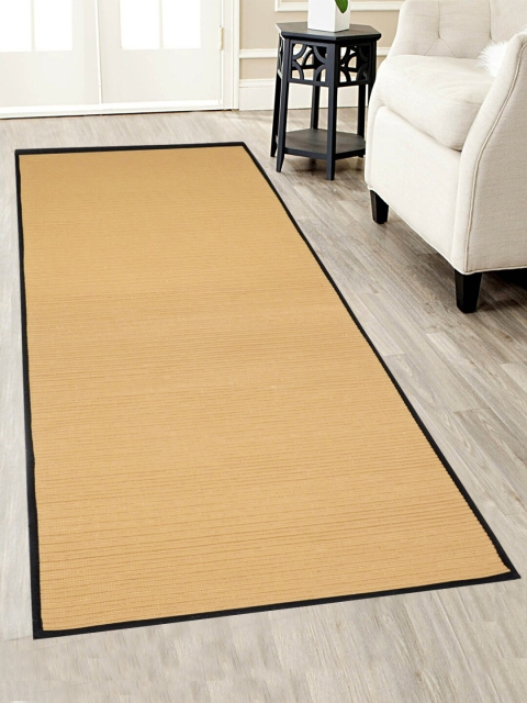 

Saral Home Gold-Coloured Solid Heavy Duty Anti-Skid Floor Runner