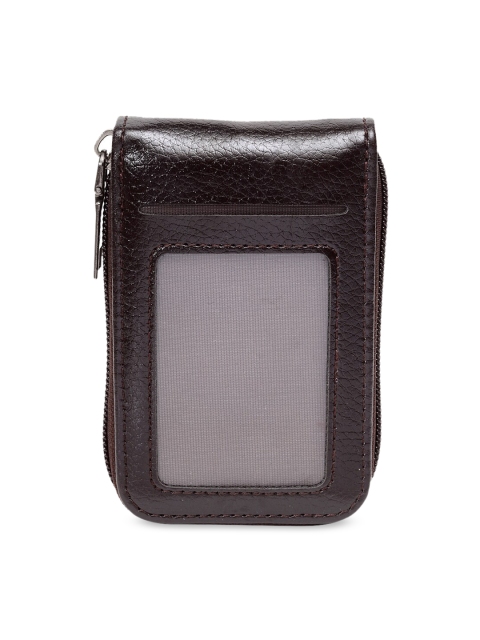 

Apsis Unisex Brown Solid Card Holder