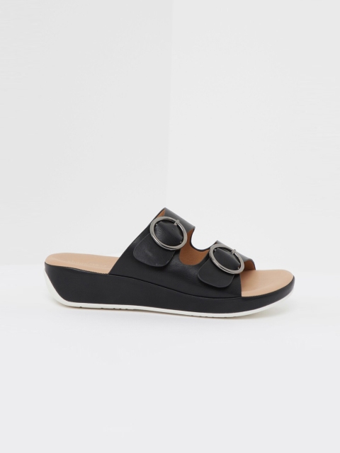 

shoexpress Women Black Comfort Sandals
