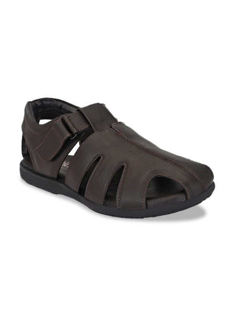 

Sir Corbett Men Brown Solid Fisherman Sandals