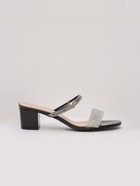 

shoexpress Women Black Embellished Heels