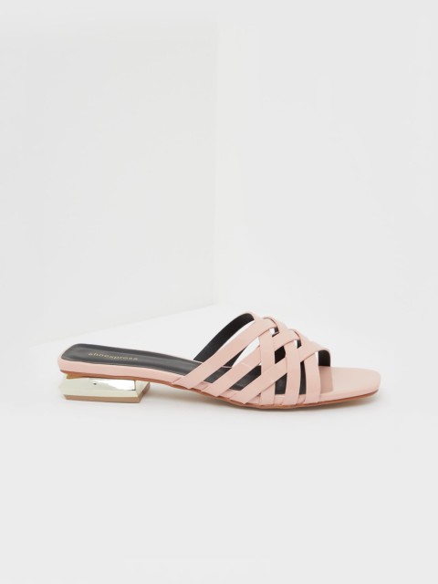 

shoexpress Women Pink Solid Open Toe Flats